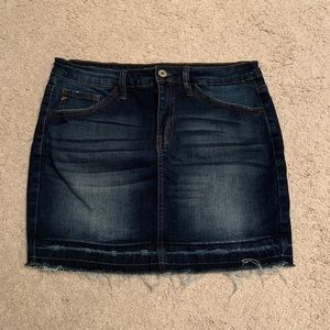 Wear with everything denim skirt!